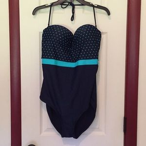 One piece bathing suit